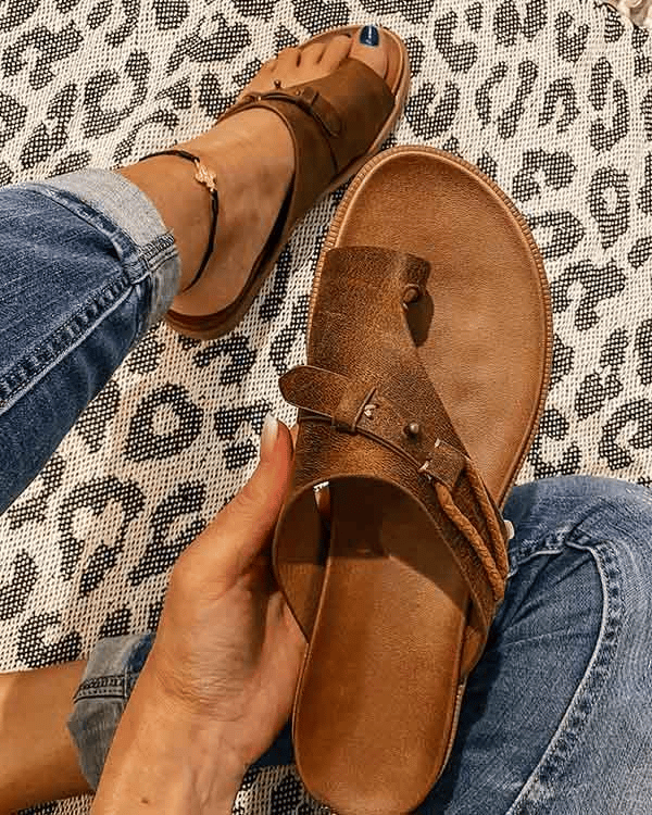 Odette | Women's Luxurious Orthopedic Comfort Sandals-The Yellow Prime
