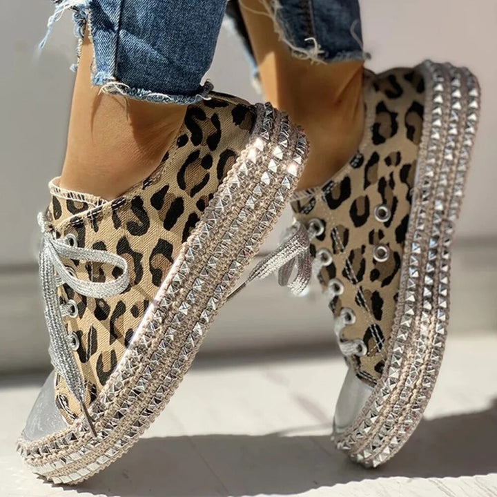 Odette | Women's Premium Luxury Canvas Footwear-The Yellow Prime