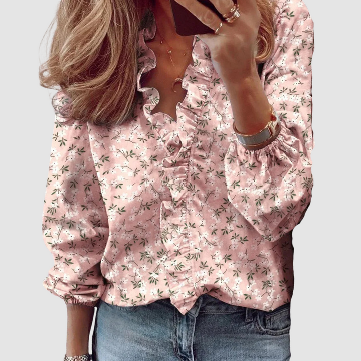 Chaya | Women's Stylish Breathable Blouse-The Yellow Prime