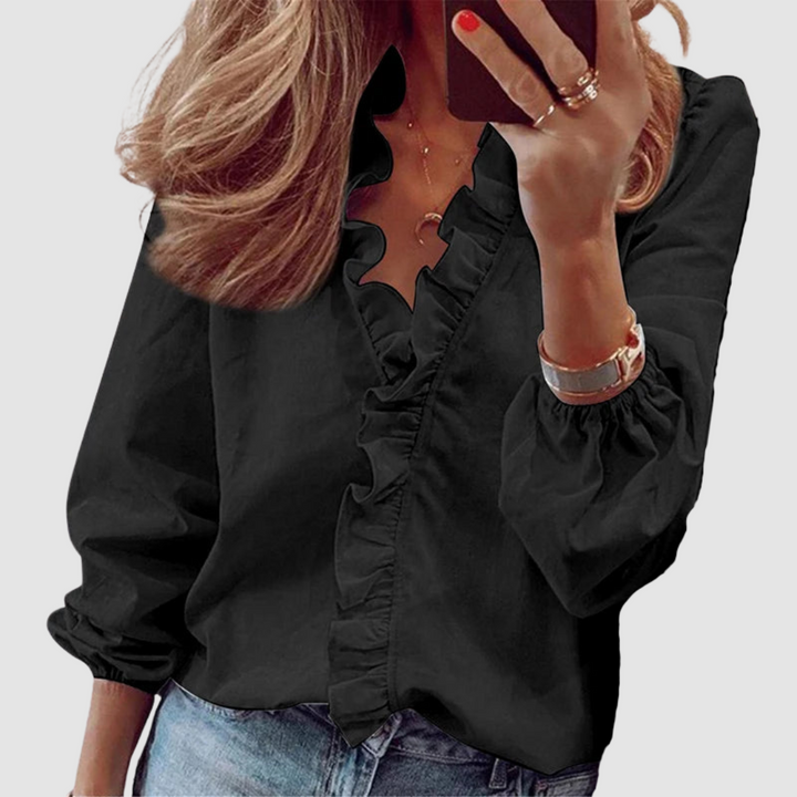 Chaya | Women's Stylish Breathable Blouse-The Yellow Prime