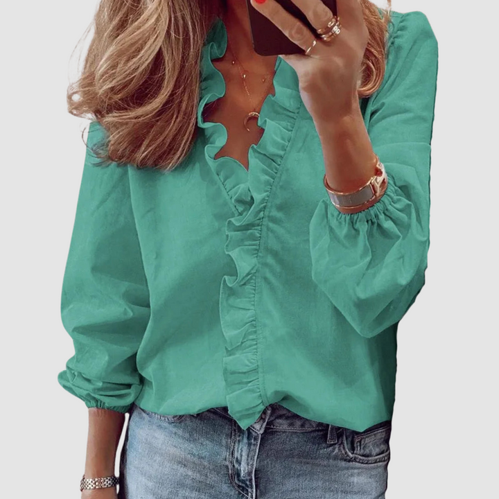 Chaya | Women's Stylish Breathable Blouse-The Yellow Prime