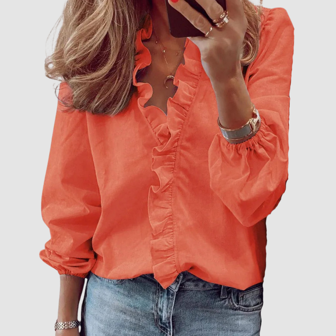Chaya | Women's Stylish Breathable Blouse-The Yellow Prime