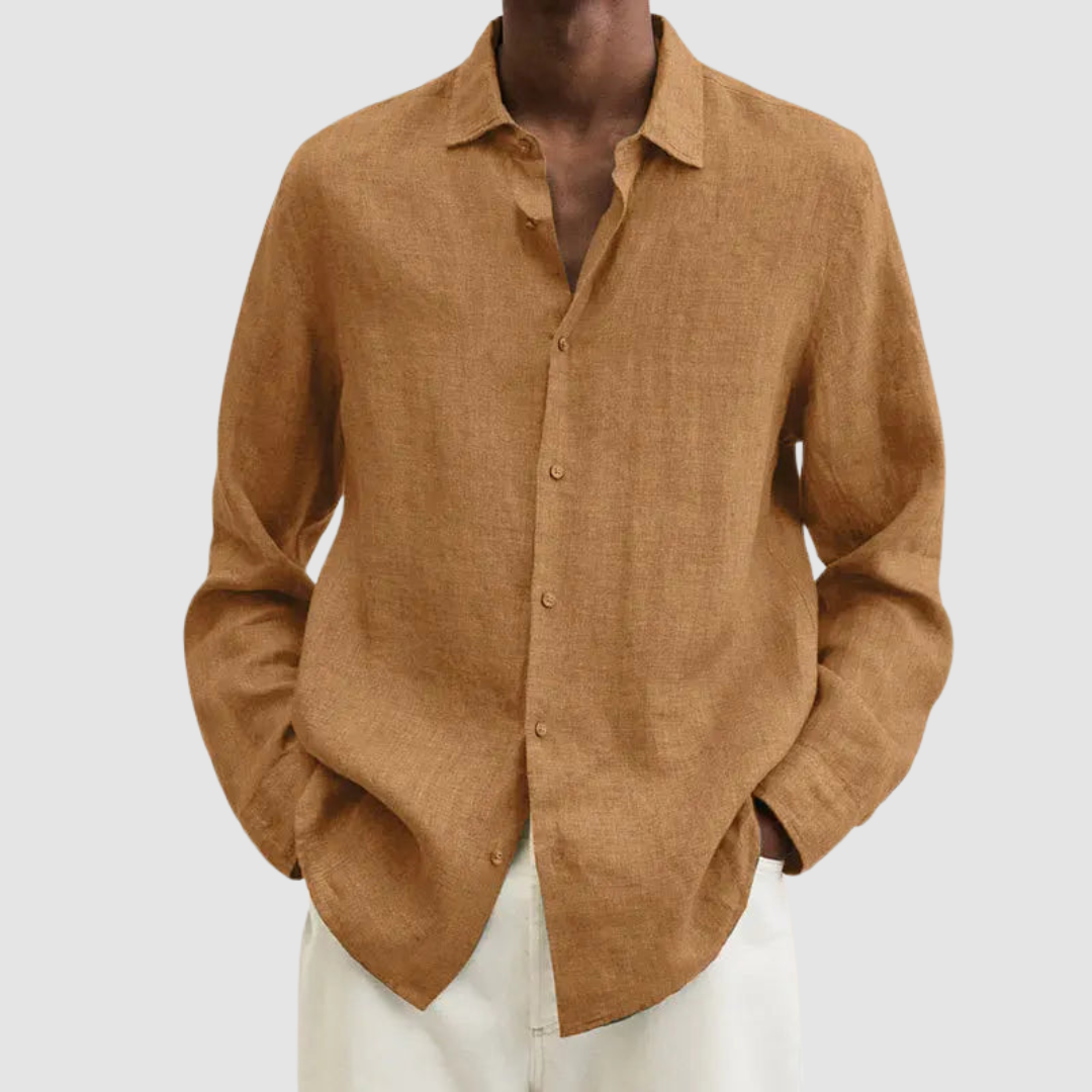 Men's Elegant Lightweight Shirt-The Yellow Prime