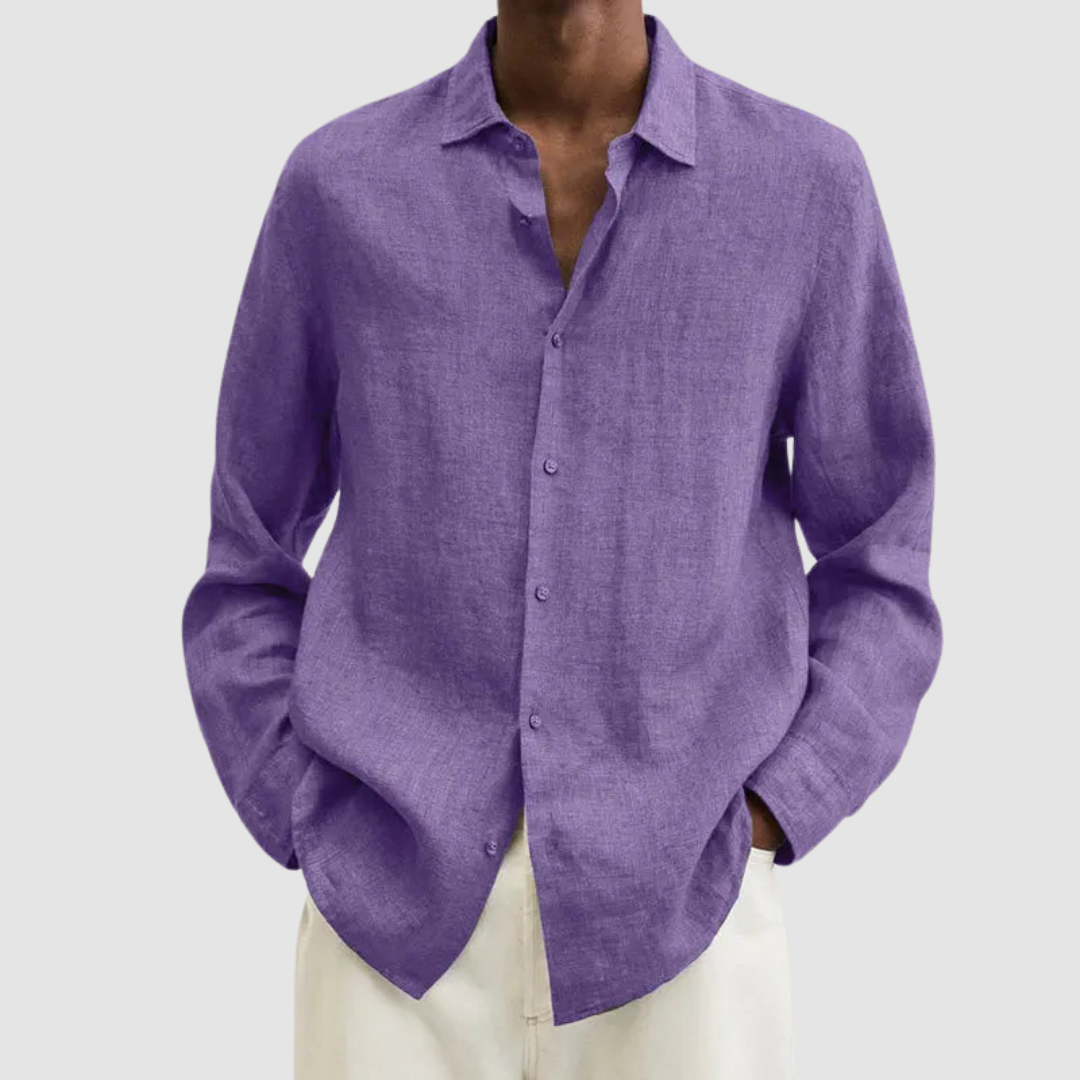 Men's Elegant Lightweight Shirt-The Yellow Prime