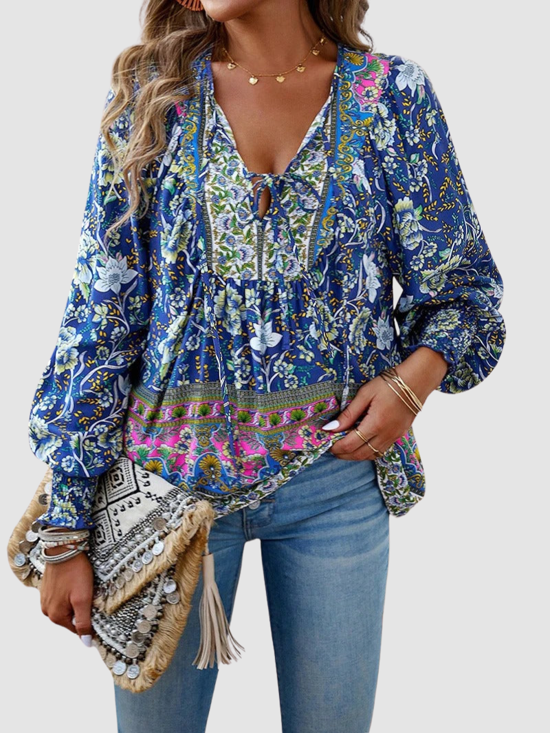 Audry | Women's Elegant Blouse-The Yellow Prime