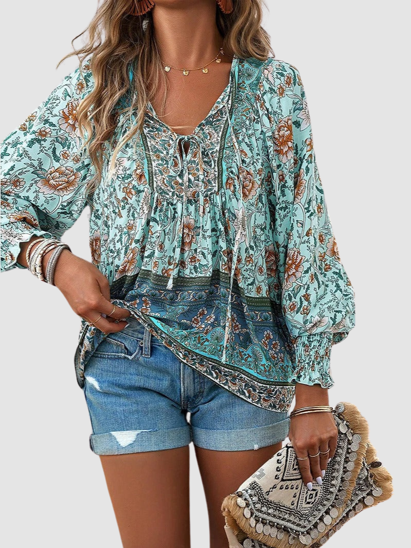 Audry | Women's Elegant Blouse-The Yellow Prime