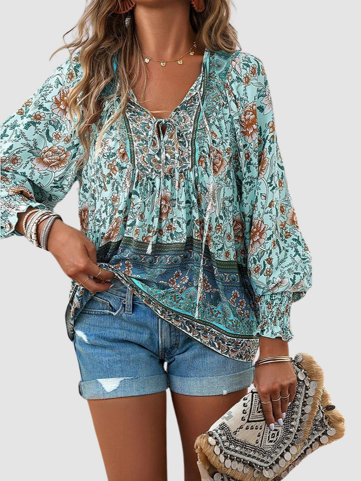Audry | Women's Elegant Blouse-The Yellow Prime