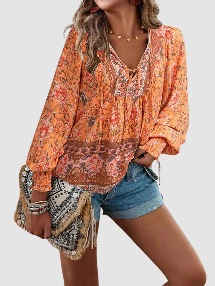 Audry | Women's Elegant Blouse-The Yellow Prime