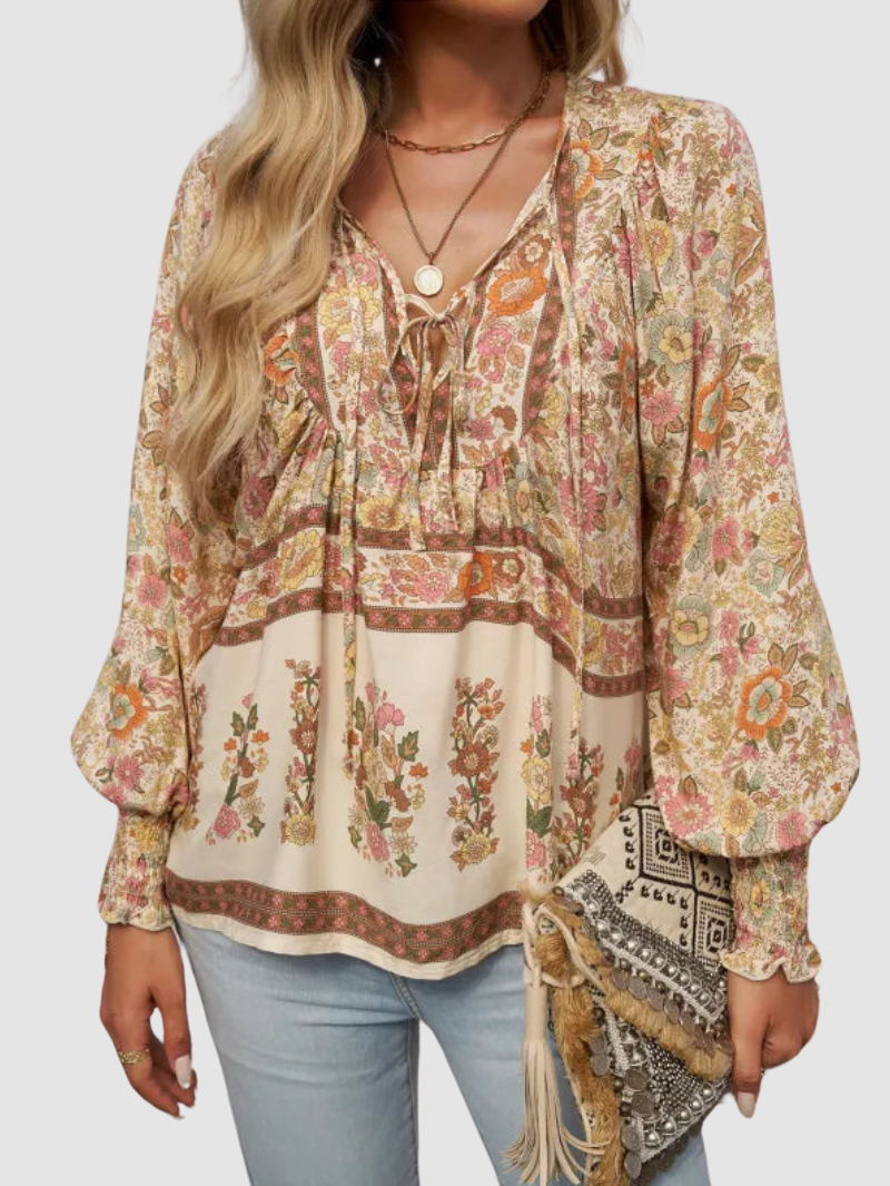 Audry | Women's Elegant Blouse-The Yellow Prime