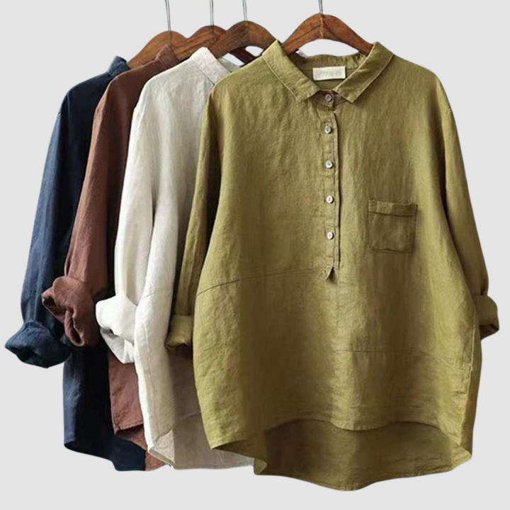 Winona | Women's Timeless Breathable Blouse-The Yellow Prime