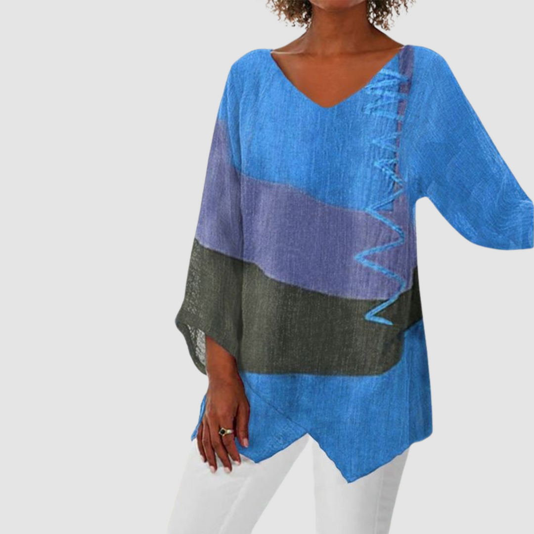 Ivory | Women's Loose Breathable Shirt-The Yellow Prime