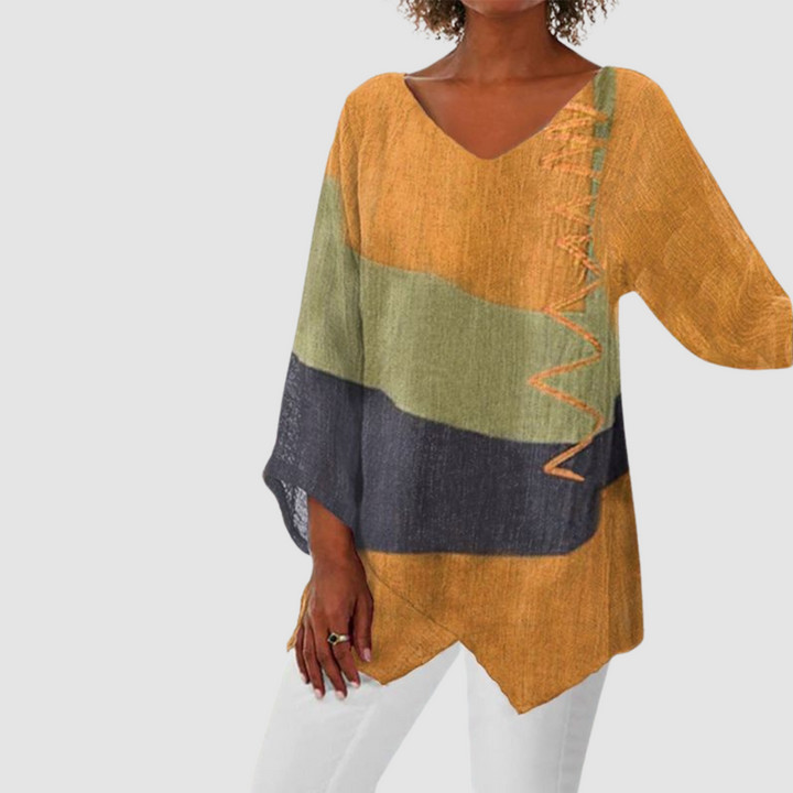 Ivory | Women's Loose Breathable Shirt-The Yellow Prime