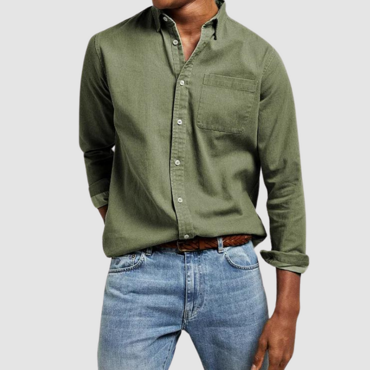 Men's Elegant Shirt-The Yellow Prime