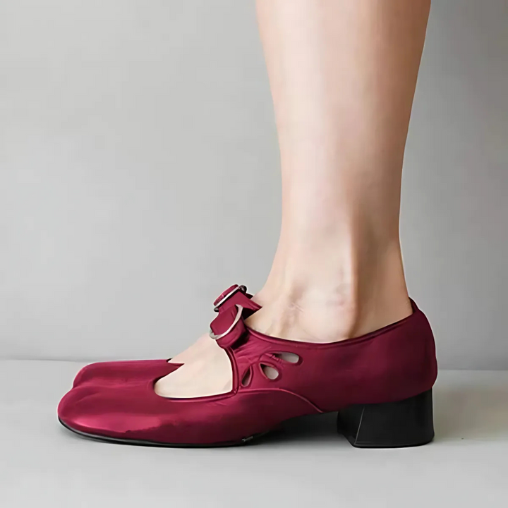Joselyn | Women's Elegant Leather Sandals-The Yellow Prime