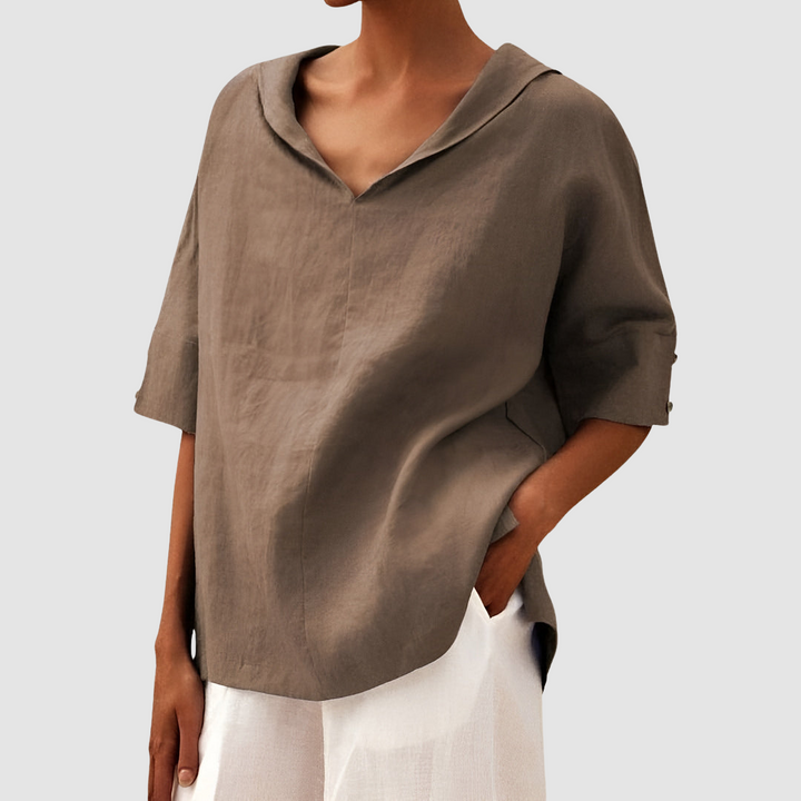 Rosa | Women's Elegant Timeless Blouse-The Yellow Prime