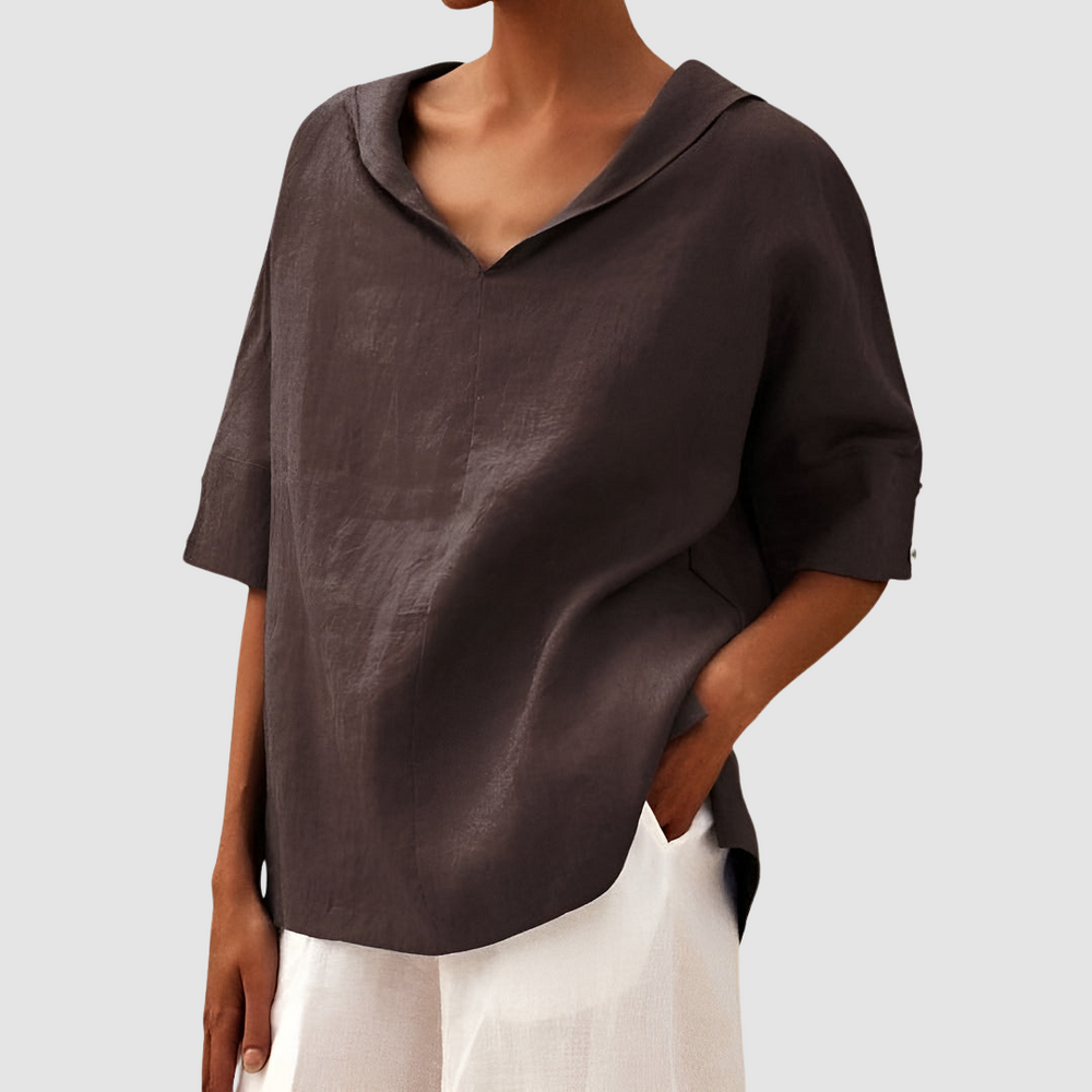 Rosa | Women's Elegant Timeless Blouse-The Yellow Prime