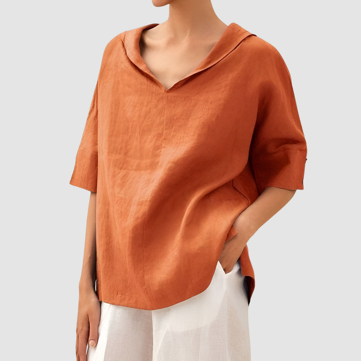 Rosa | Women's Elegant Timeless Blouse-The Yellow Prime
