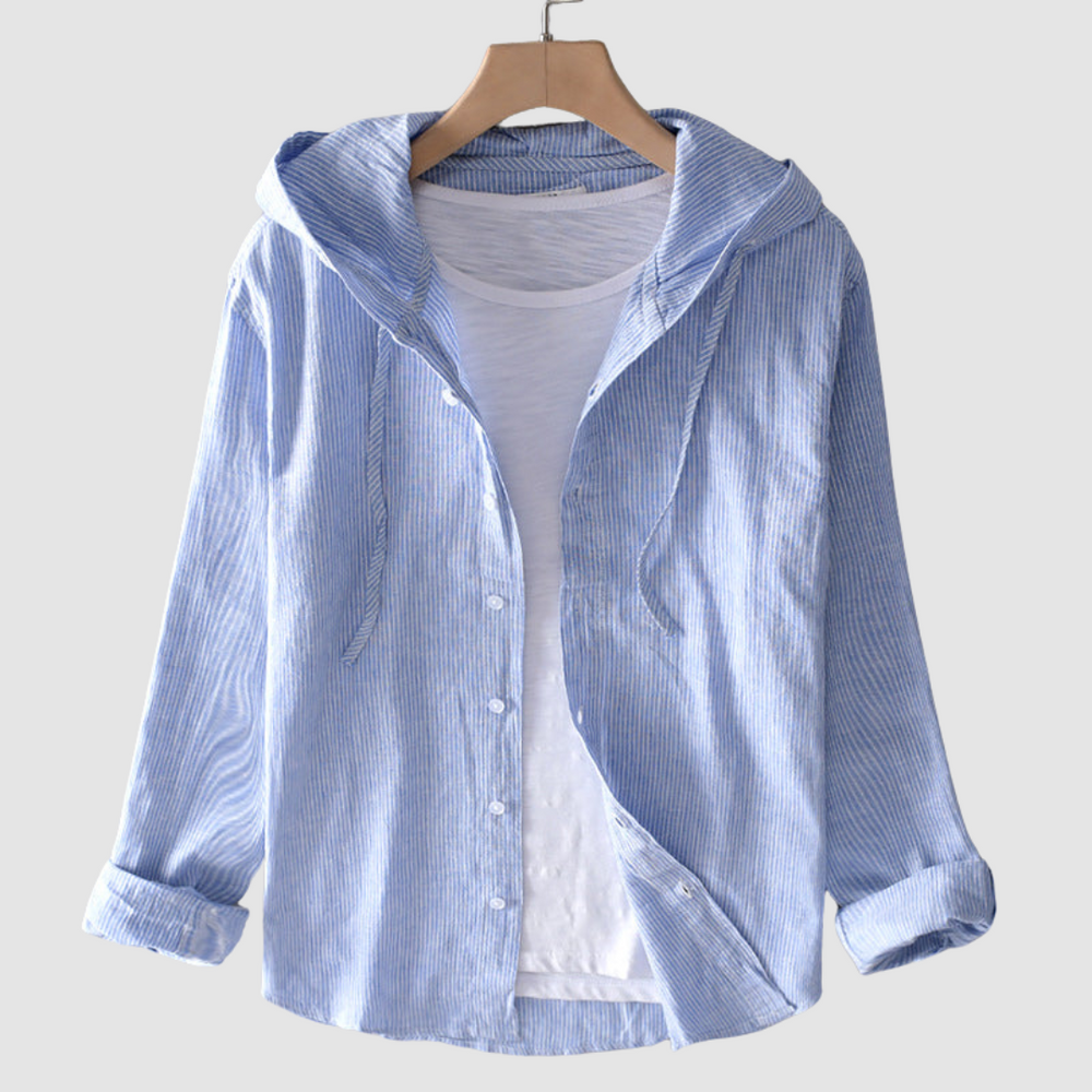 Emelie | Women's Breathable Hooded Blouse-The Yellow Prime