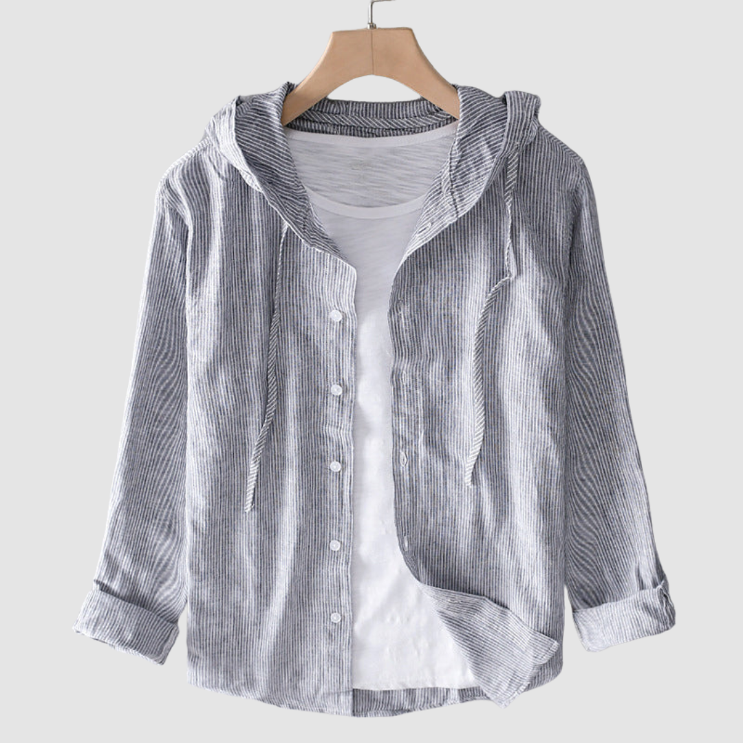 Emelie | Women's Breathable Hooded Blouse-The Yellow Prime