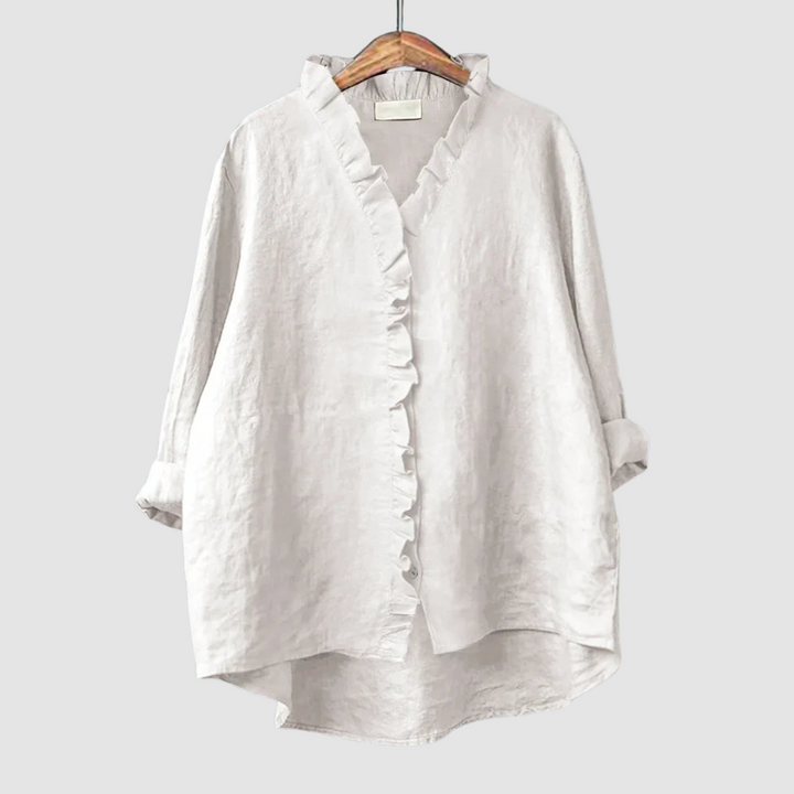 Amélie | Women's Timeless Breathable Blouse-The Yellow Prime