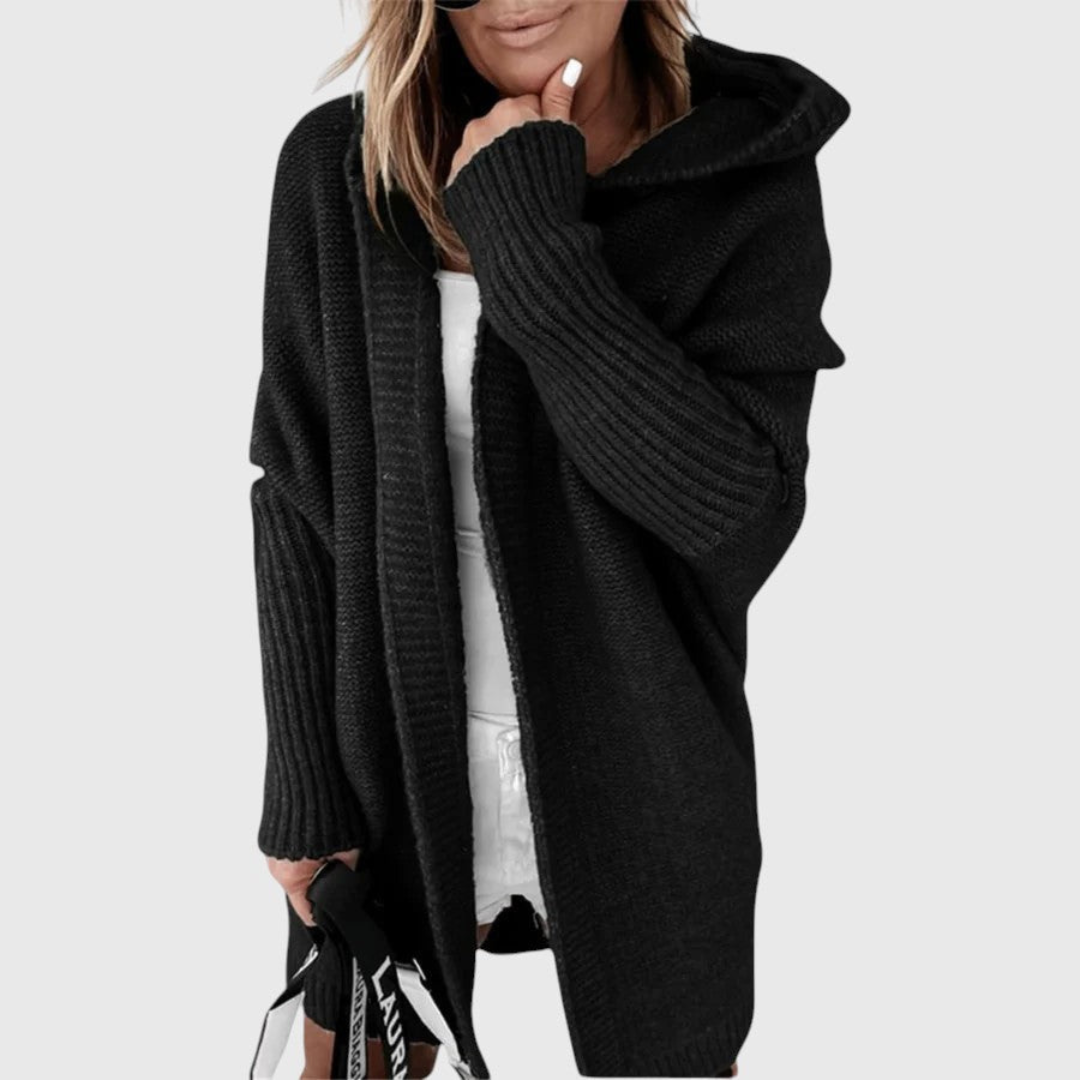 Charlotte | Women's Cozy Hooded Cardigan-The Yellow Prime