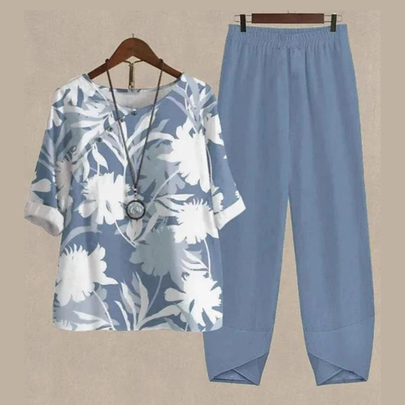 Women's Summer 2-Piece Outfit Set-The Yellow Prime