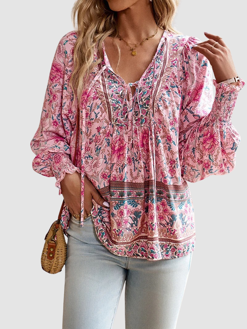 Audry | Women's Elegant Blouse-The Yellow Prime