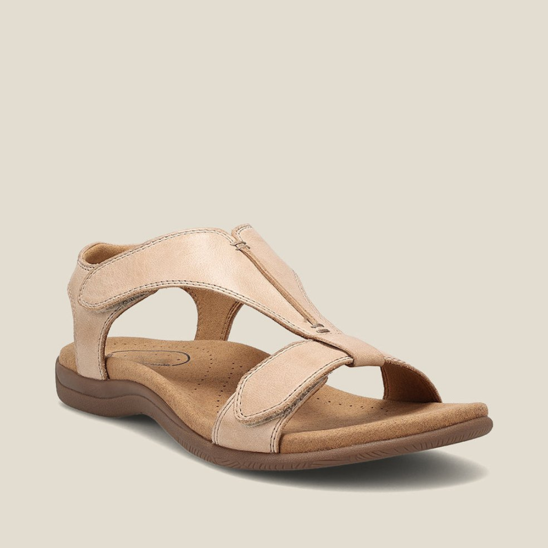 Robyn | Women's Orthopedic Leather Sandals-The Yellow Prime