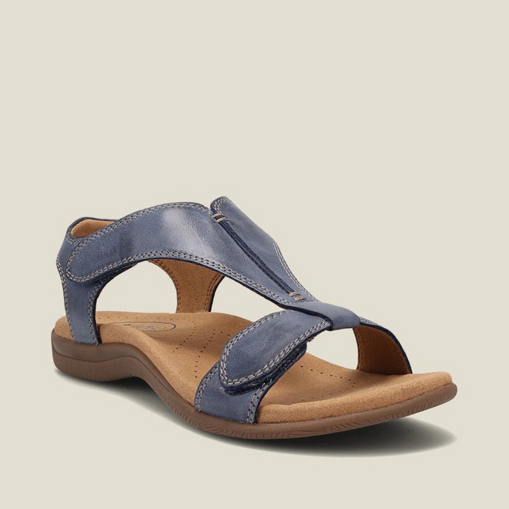 Robyn | Women's Orthopedic Leather Sandals-The Yellow Prime