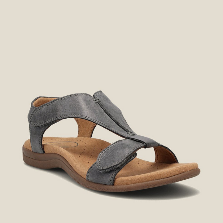 Robyn | Women's Orthopedic Leather Sandals-The Yellow Prime