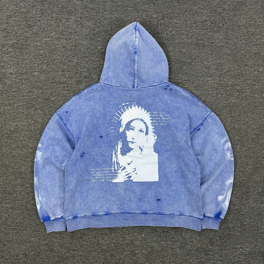 Oversized Men's Hooded Sweatshirt - Comfortable Cotton Streetwear-The Yellow Prime