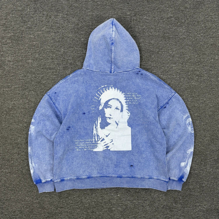 Oversized Men's Hooded Sweatshirt - Comfortable Cotton Streetwear-The Yellow Prime
