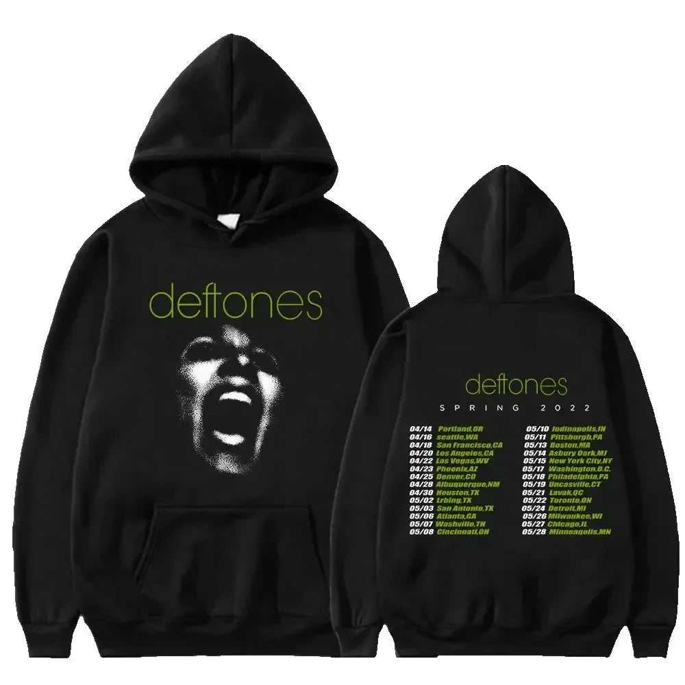 Oversized Unisex Hoodie - Retro Punk Style for Street Fashion-The Yellow Prime