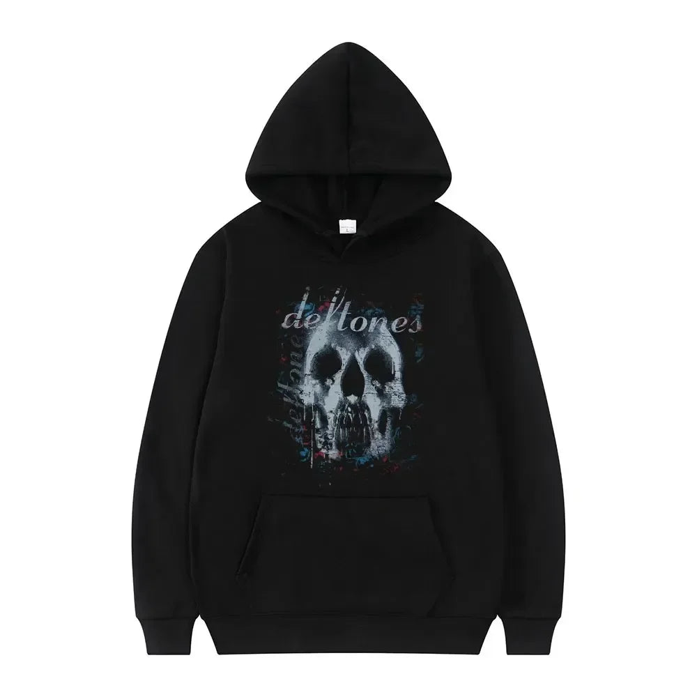 Oversized Unisex Hoodie - Retro Punk Style for Street Fashion-The Yellow Prime