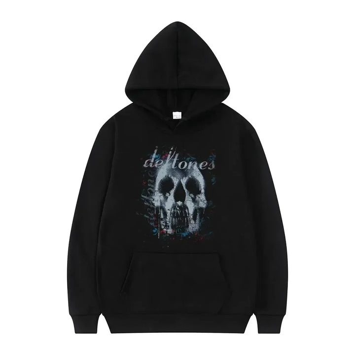 Oversized Unisex Hoodie - Retro Punk Style for Street Fashion-The Yellow Prime