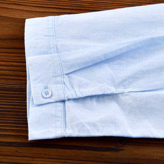 Men's High-Quality Linen Shirt-The Yellow Prime
