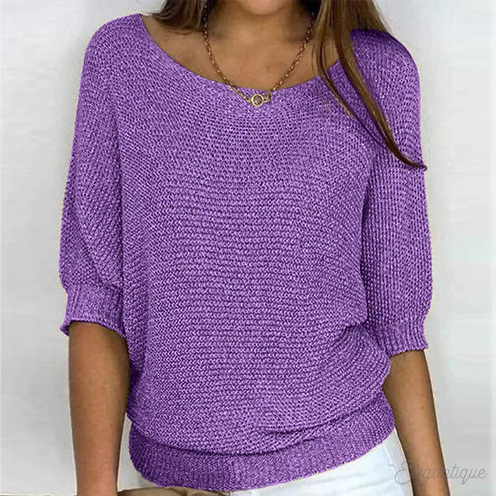Eleganter Pullover für Damen mit perfekter Passform