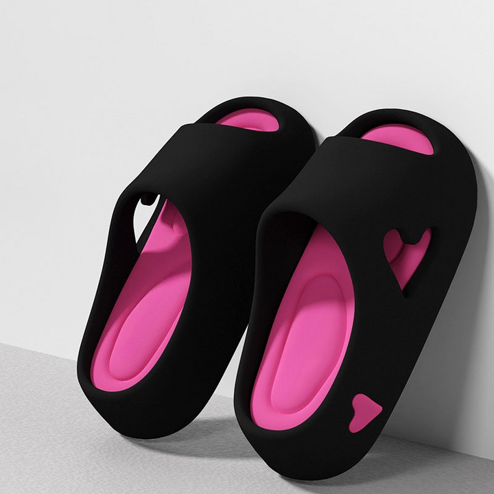 Penelope | Women's Open Toe Slide Sandals-The Yellow Prime