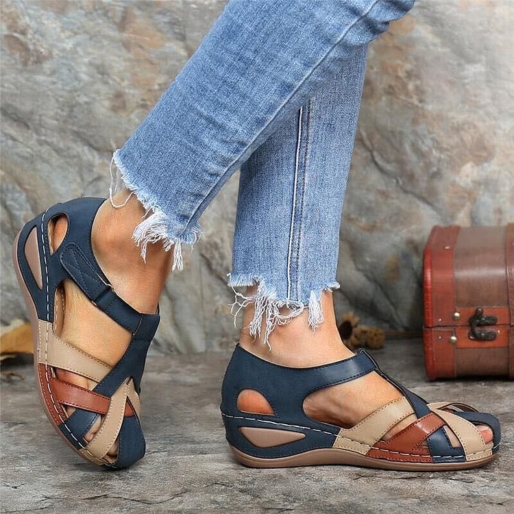 Piper | Women's Orthopedic Wedge Sandals for Comfort and Support-The Yellow Prime