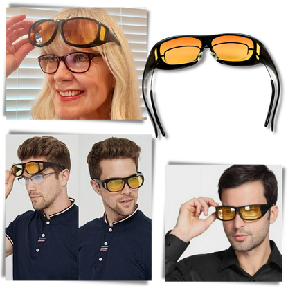 Polarized Night Vision Glasses for Safer Night Driving-The Yellow Prime
