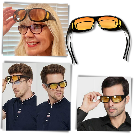 Polarized Night Vision Glasses for Safer Night Driving-The Yellow Prime
