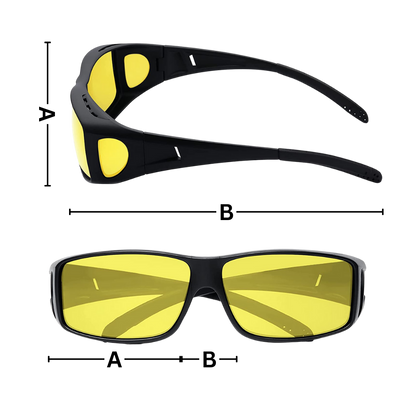 Polarized Night Vision Glasses for Safer Night Driving-The Yellow Prime