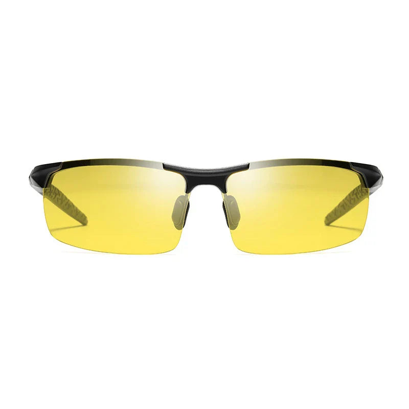 Polarized Night Vision Glasses with Aluminum Frame for Day and Night Driving-The Yellow Prime