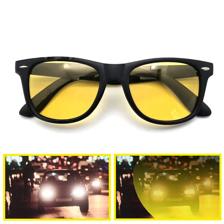 Polarized Night Vision Sunglasses with UV400 Protection for Driving-The Yellow Prime