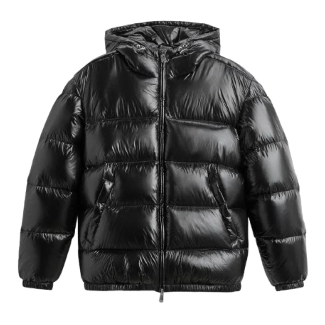 Men's Padded Winter Jacket with Hood