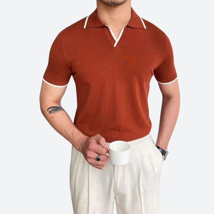 Stylish and Trendy Men's Casual Polo Shirt - Perfect for Every Occasion-The Yellow Prime