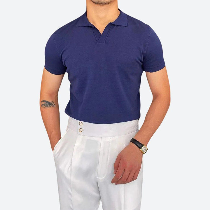 Stylish and Trendy Men's Casual Polo Shirt - Perfect for Every Occasion-The Yellow Prime