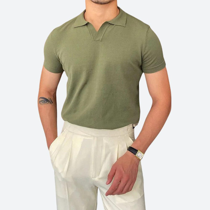 Stylish and Trendy Men's Casual Polo Shirt - Perfect for Every Occasion-The Yellow Prime