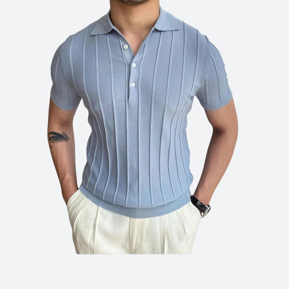 Stylish and Trendy Men's Casual Polo Shirt - Perfect for Every Occasion-The Yellow Prime