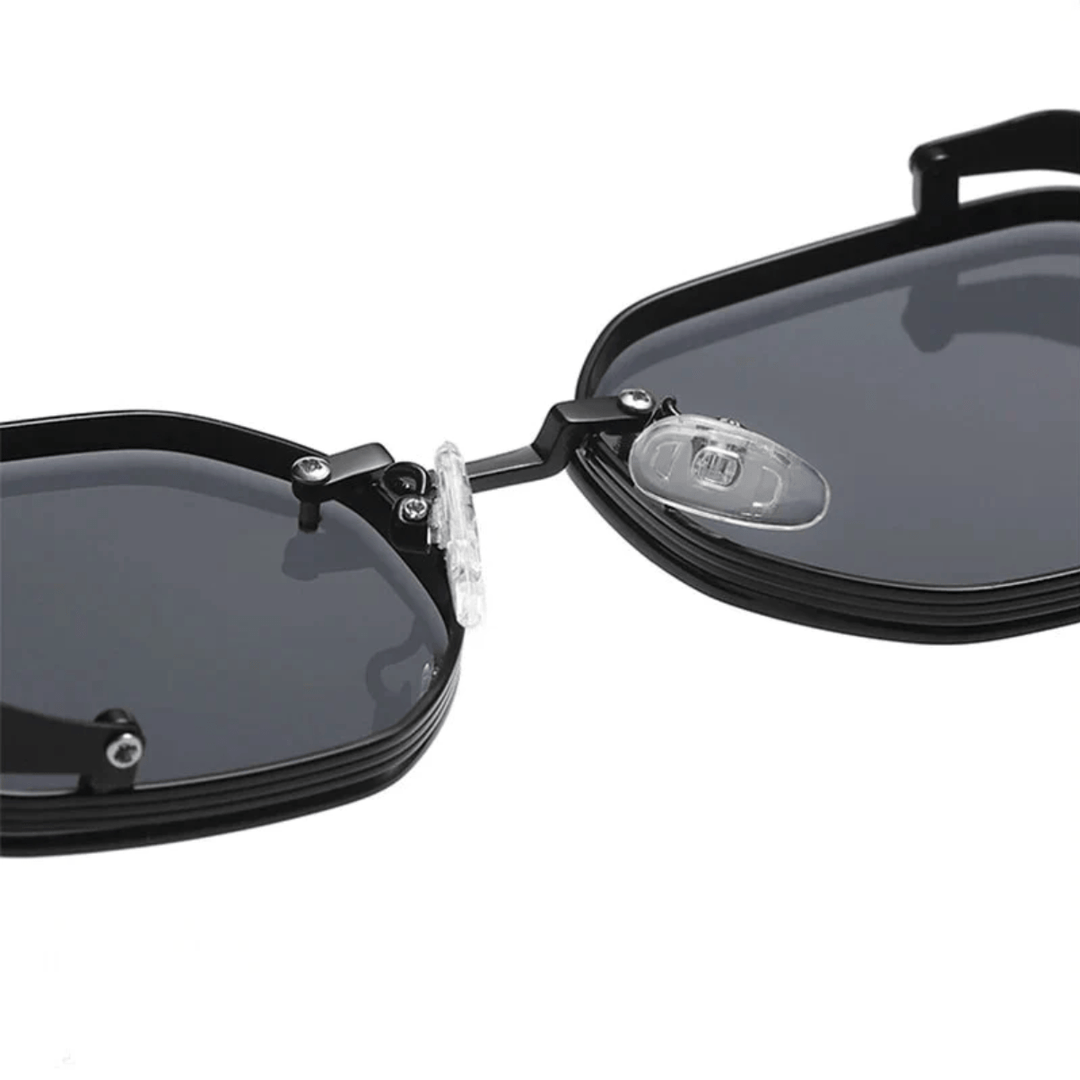Men's Stylish Sunglasses – Durable Steel Frame, UV400 Protection-The Yellow Prime